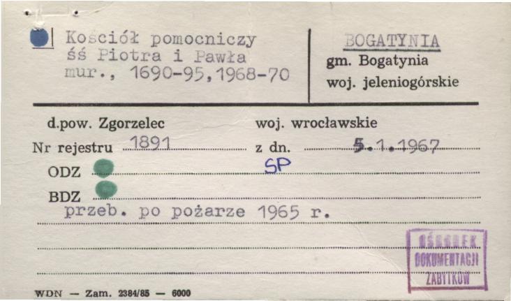 kościół pom. śś. Piotra i Pawła, skan 1