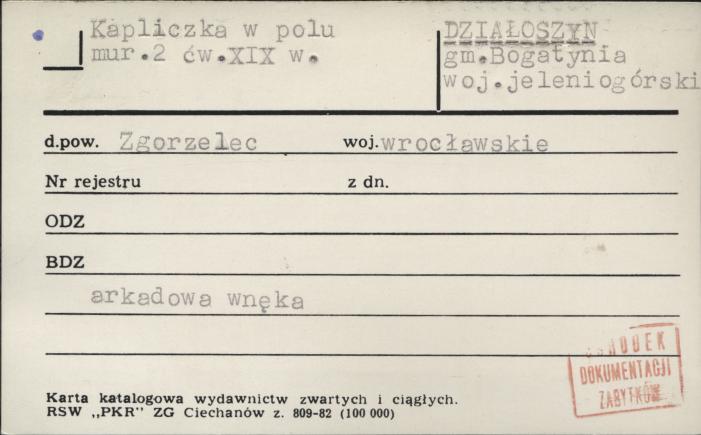 kapliczka w polu, skan 1