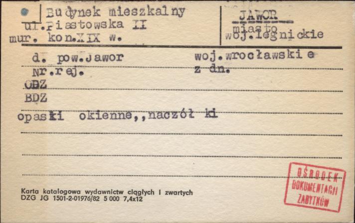 kamienica, skan 1