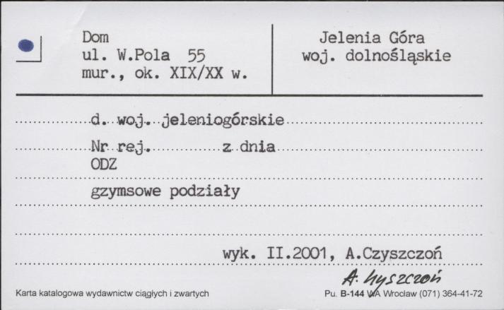 dom, skan 1
