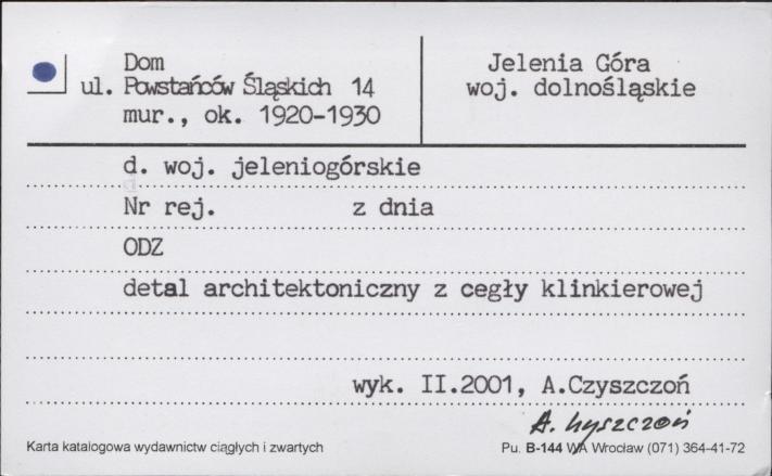 dom, skan 1