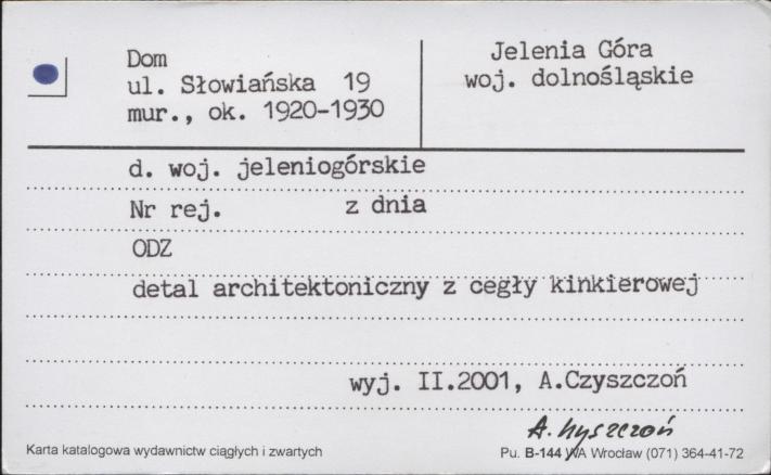 dom, skan 1