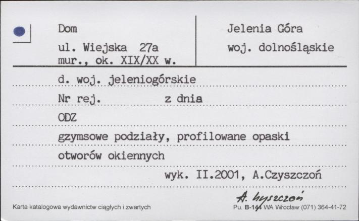 dom, skan 1