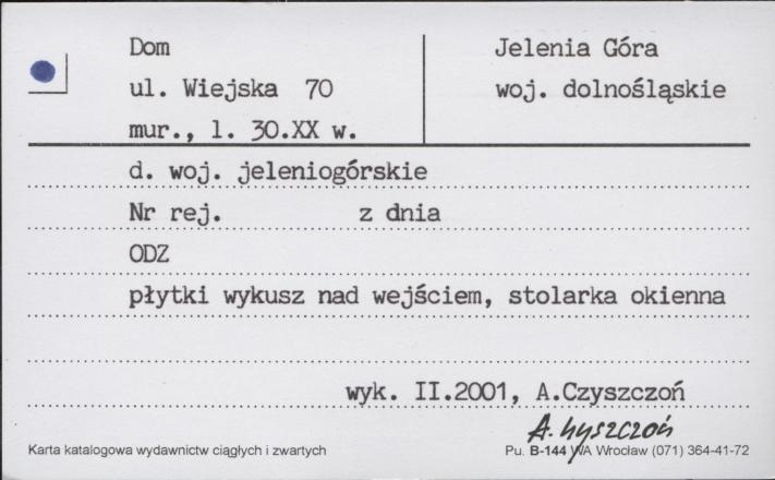 dom, skan 1