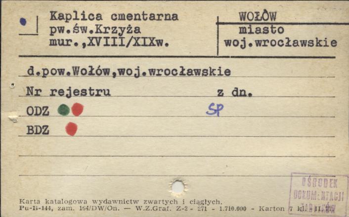 kaplica cmentarna pw. św. Krzyża, skan 1