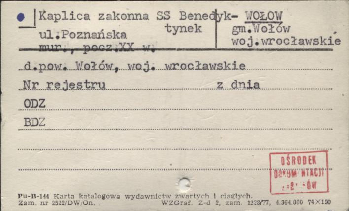 kaplica zakonna SS Benedyktynek, skan 1