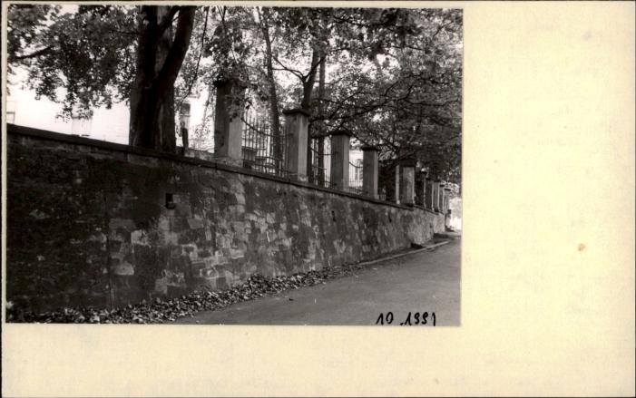 mur oporowy i ogrodzenia parku pałacowego, skan 2