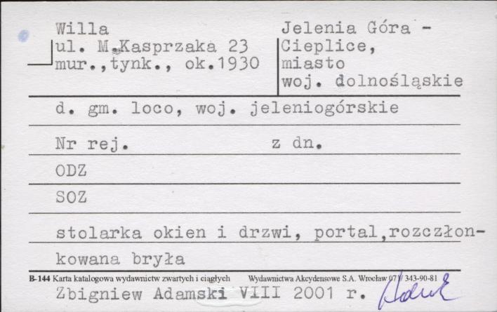 willa, skan 1