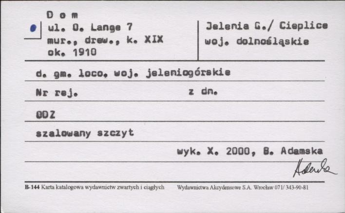 dom, skan 1