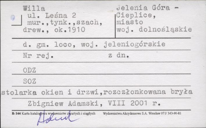 willa, skan 1