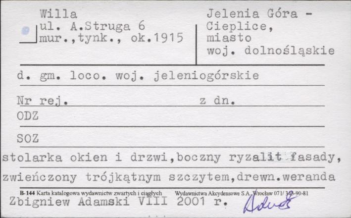 willa, skan 1