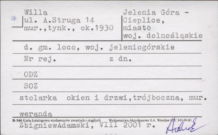 willa, skan 1