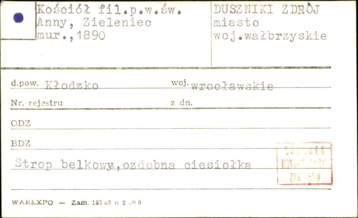 kościół fil. pw. św. Anny, skan 1