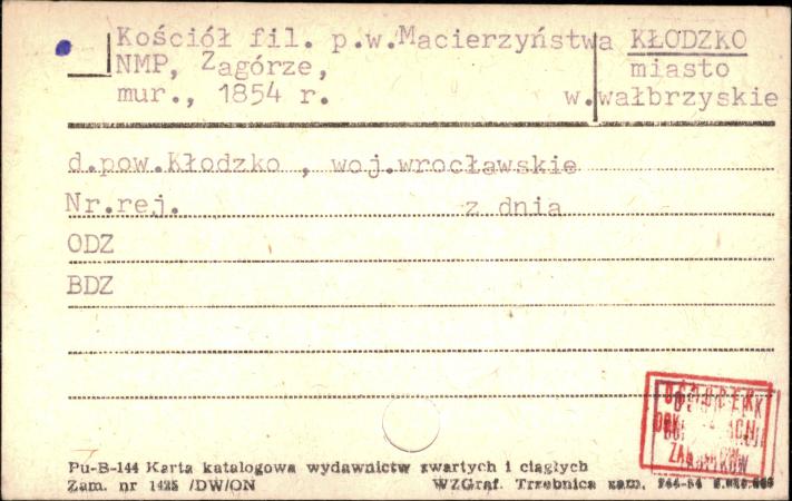 kościół fil. pw. Macierzyństwa Najświętszej Maryi Panny, skan 1