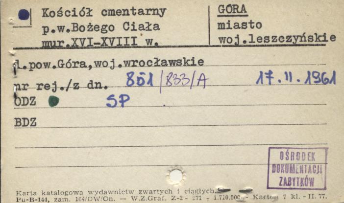 kościół cmentarny pw. Bożego Ciała, skan 1