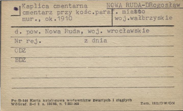 kapliczka cmentarna, skan 1