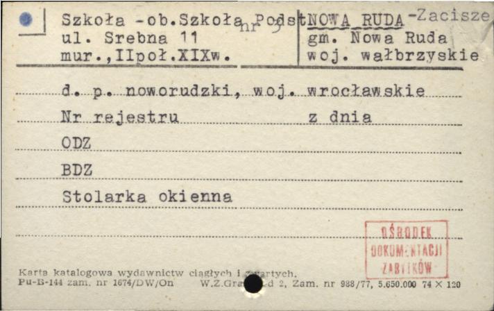 szkoła - ob. szkoła podstawowa nr 3, skan 1