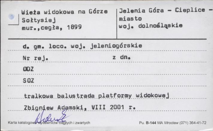 wieża widokowa, skan 1