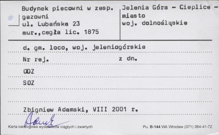 budynek piecowni w zesp. gazowni, skan 1