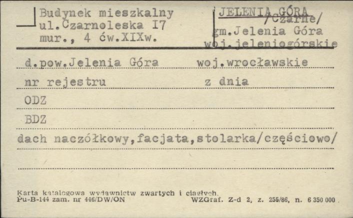 budynek mieszkalny, skan 1