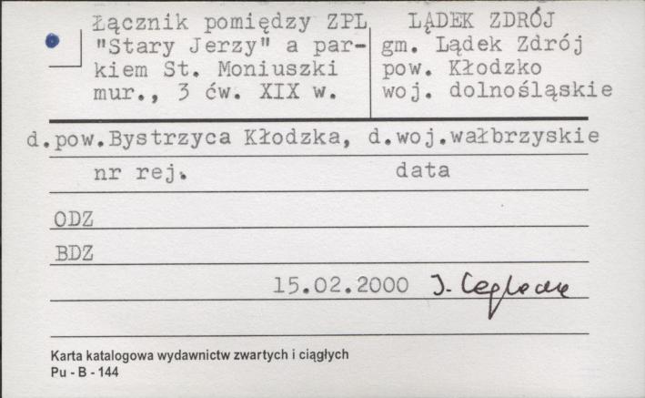 łącznik pomiędzy ZPL Stary Jerzy a parkiem St. Moniuszki, skan 1
