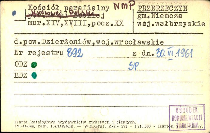 kościół par. Najświętszej Maryi Panny Królowej Polski, skan 1