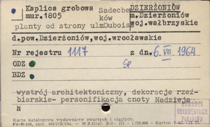 kaplica grobowa Sadecbeków, skan 1