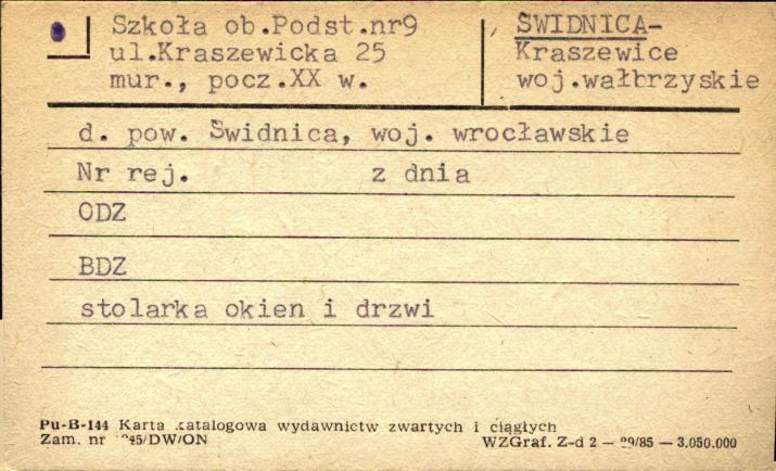 szkoła, ob. podstawowa nr 9, skan 1