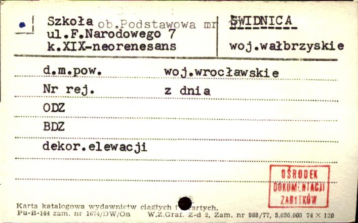 szkoła, ob. podstawowa nr 10, skan 1