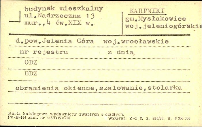 budynek mieszkalny, skan 1