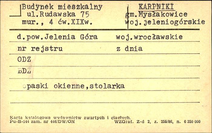 budynek mieszkalny, skan 1
