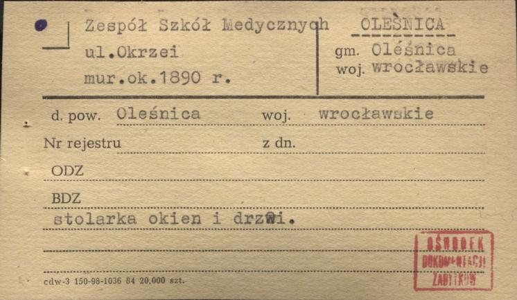 zespół szkół medycznych, skan 1