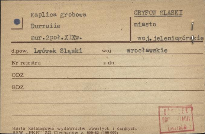 kaplica grobowa - Durruiie, skan 1