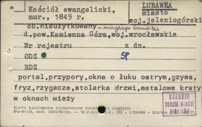 kościół ewangelicki, skan 1