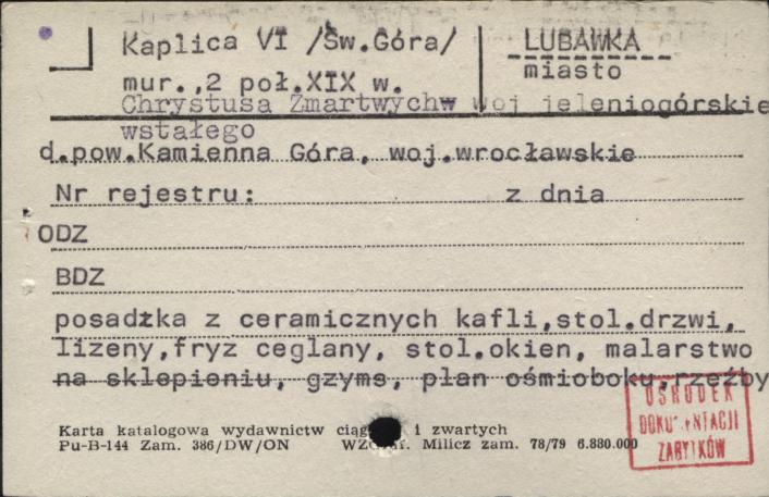 kaplica VI (Św. Góra), skan 1