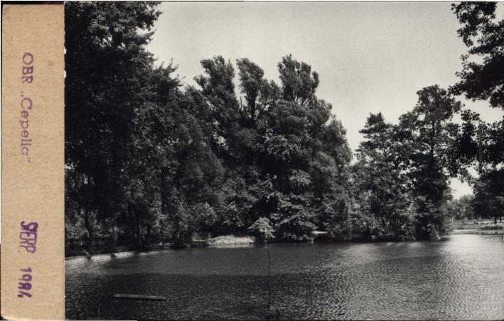 park pałacowy krajobrazowy, pozostałości, skan 2