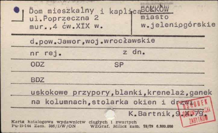 dom mieszkalny i kaplica, skan 1