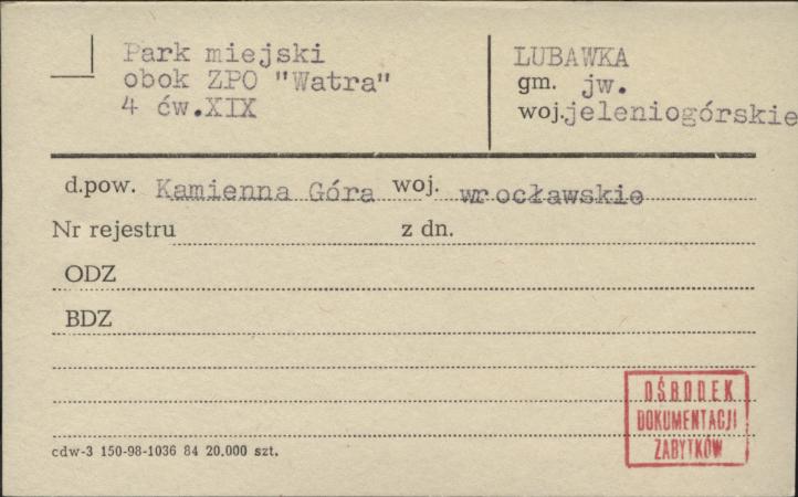 park miejski obok ZPO Watra, skan 1