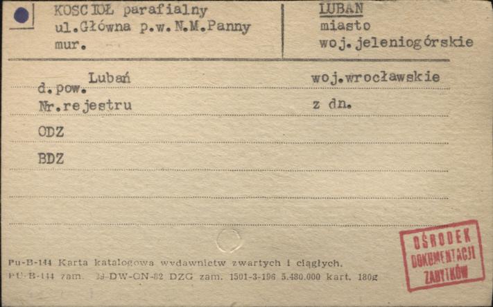 kościół par. pw. Najświętszej Marii Panny, skan 1