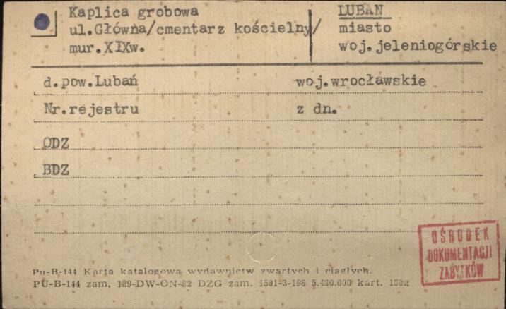 kaplica grobowa/cmentarz kościelny, skan 1