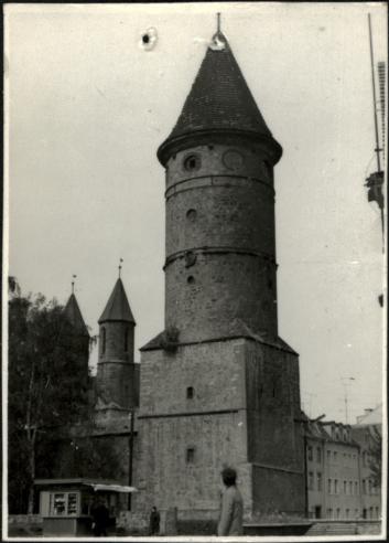 wieża Bramy Lubańskiej z obwarowań miejskich, skan 3