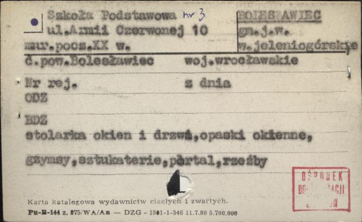 Szkoła Podstawowa nr 3, skan 1