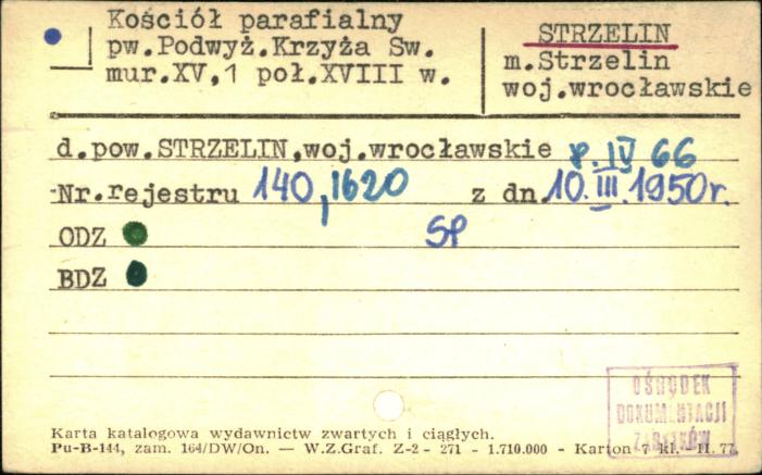 kościół par. pw. Podwyższenia Krzyża Świętego, skan 1