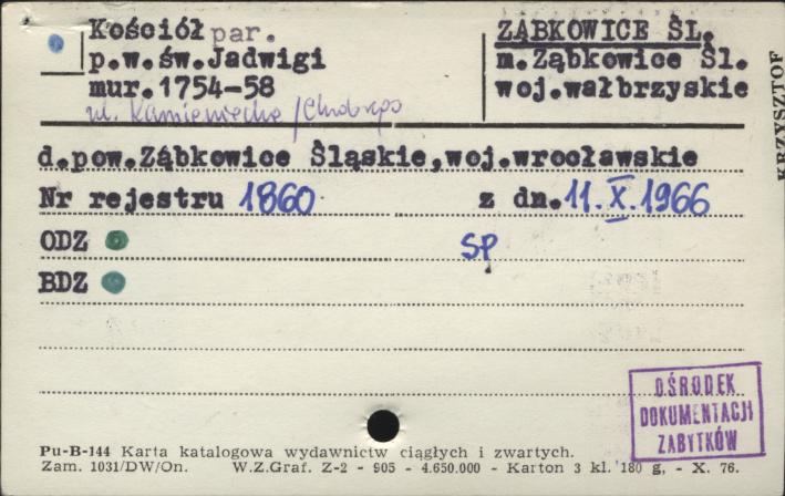 kościół par. pw. św. Jadwigi, skan 1