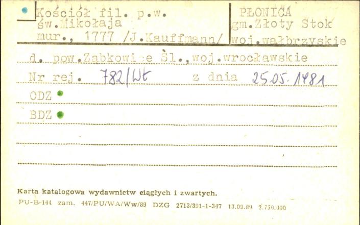 kościół fil. pw. św. Mikołaja, skan 1
