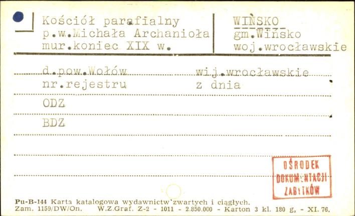 kościół par. pw. Michała Archanioła, skan 1