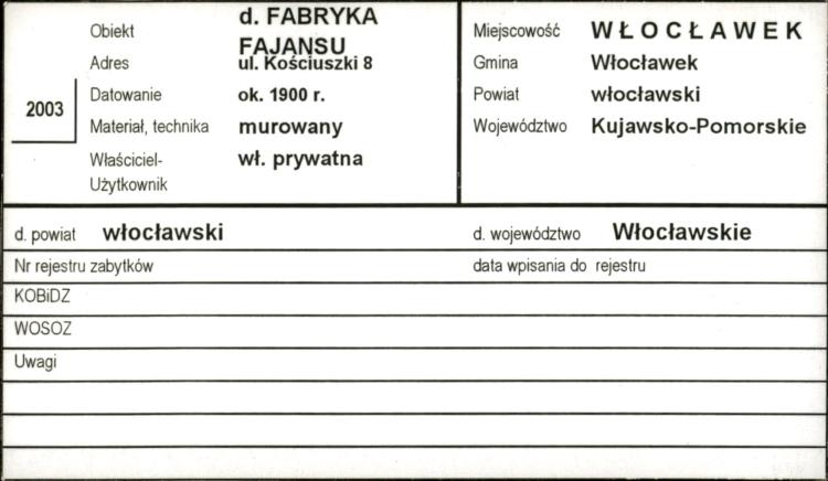 fabryka fajansu, skan 1