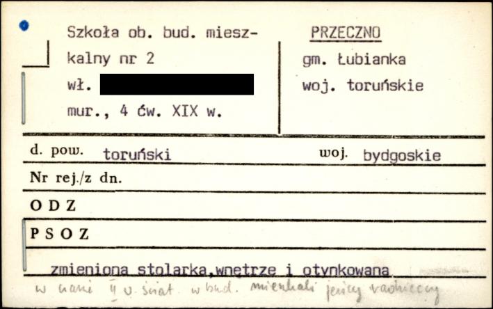 szkoła ob. budynek mieszkalny, skan 1