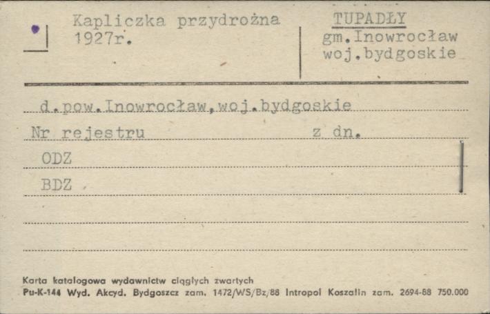 kapliczka przydrożna, skan 4