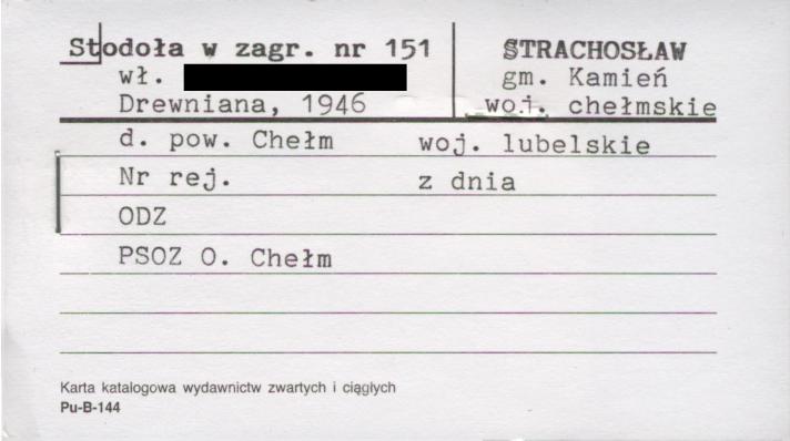 stodoła w zagrodzie, skan 1